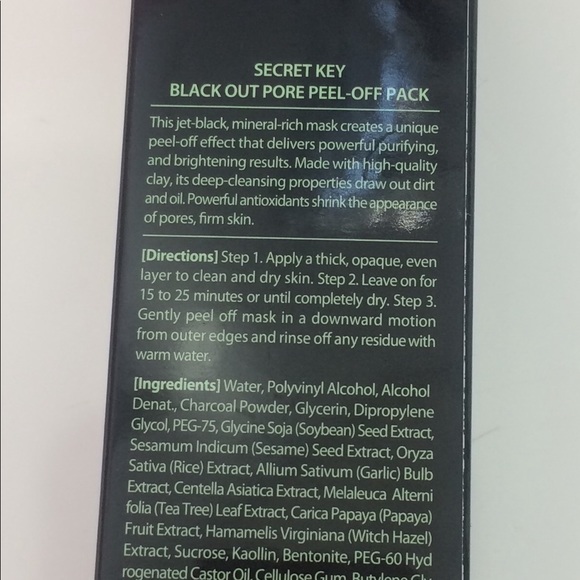 Korean black out pore peel-off pack - Picture 8 of 8